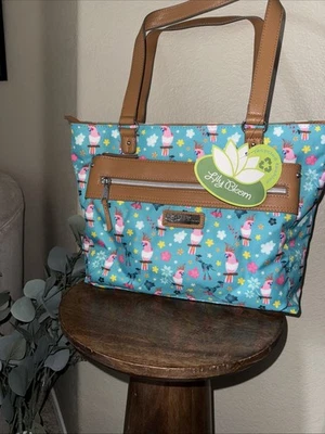 Lily Bloom “parrots In Paradise” Dakota Tote Bag - Image 1 of 4
