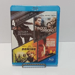Ninja Assassin Blood Diamond Domino Executive Decision Blu-ray Region Free NEW 4 - Bild 1 von 6