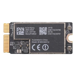 BCM94360CS2 Carte Wifi Bluetooth 4.0 802.11Ac Hackintosh MacOS pour Air3504 - Photo 1/6