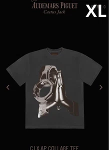 Camiseta Audemars Piguet Cactus Jack Travis Scott Negra Oración Talla XL - Imagen 1 de 2