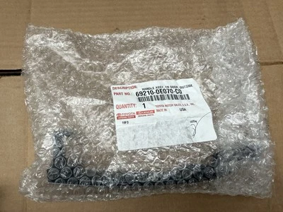 2008-2013 Toyota Highlander OEM пассажирский передняя внешняя ручка (черный) новый OEM - Изображение 1 из 2