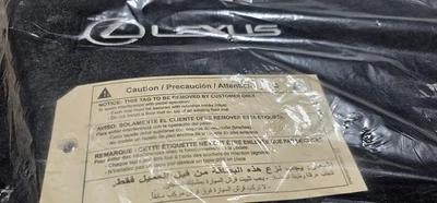 NUEVO JUEGO ALFOMBRILLAS LS430 NEGRAS LEXUS FÁBRICA PT206-50060-20 NUEVO LS 430 03-06 Foto 1 de 3