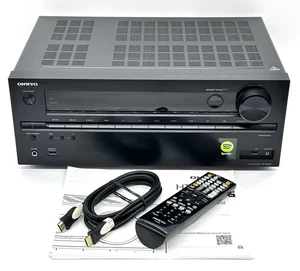 Onkyo 4K HT-R693 Network WiFi AV Receiver HDR 7.2 Channel Dolby Atmos 95W TESTED - Picture 1 of 21