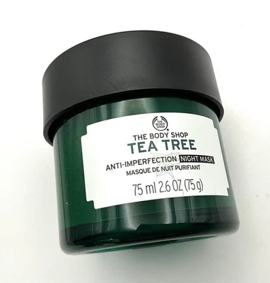 The Body Shop Tea Tree Anti-Imperfection Night Face Mask 75ml Discontinued New - Image 1 of 4