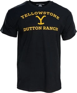 Camisa Yellowstone Para Hombre Dutton Ranch Y Logo Programa de TV Camiseta Camiseta Mediana - Imagen 1 de 2