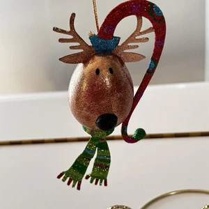 pier 1 christmas Reindeer ornament - Picture 1 of 5