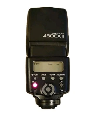 Canon 430EX II Speedlite Shoe Mount Flash with Case Canon - Image 1 of 4