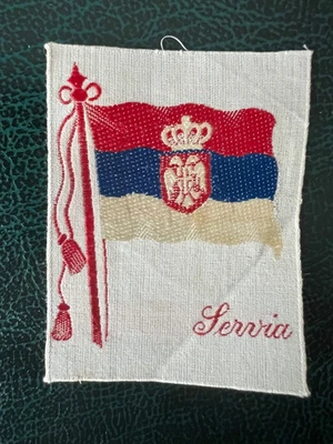 Anstie - Silk Flags (M36)  - # Servia - Image 1 of 2