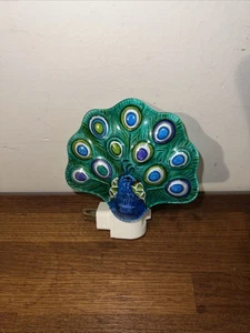 Pfau Wandstecker Nachtlicht - Bild 1 von 2