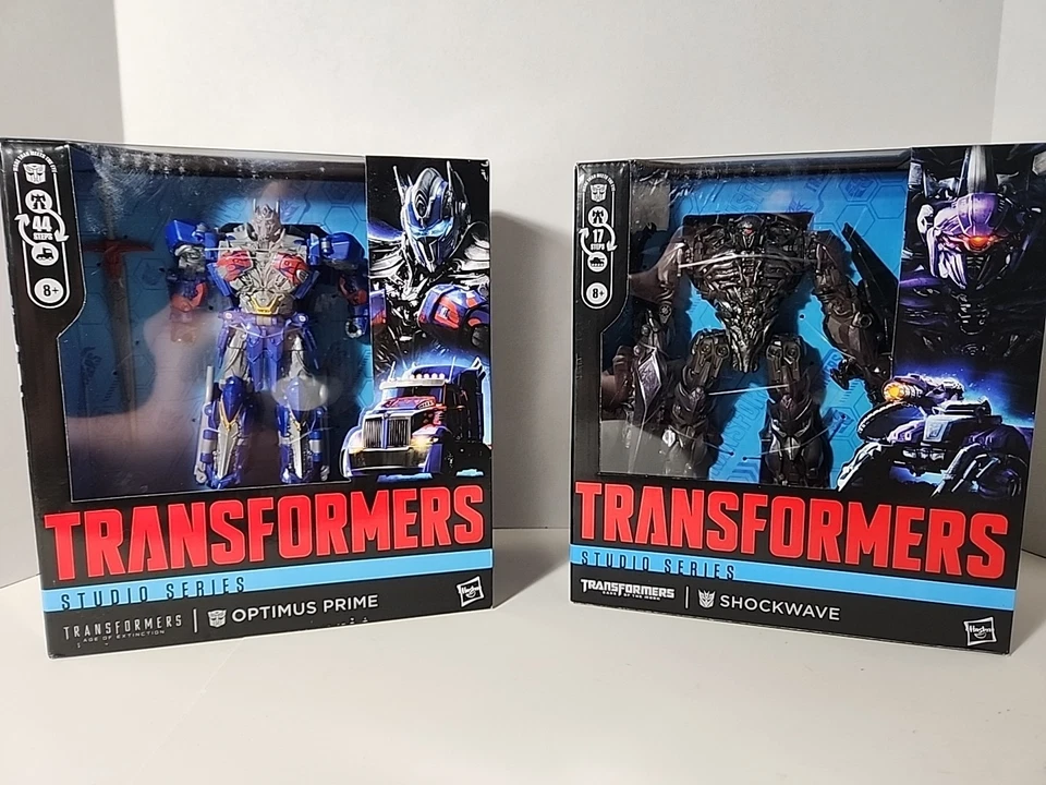 NEW Transformers Studio Series Shockwave  DOTM & Optimus Prime AOE Takara Tomy - Image 1 of 4