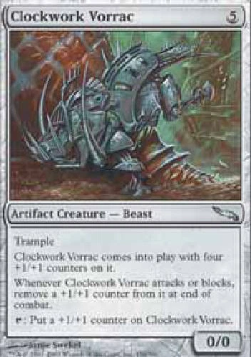 CLOCKWORK VORRAC Mirrodin MTG Magic the Gathering Cards DJMagic - Image 1 of 1