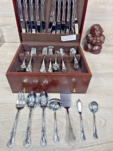 Reed & Barton * LATTICE ROSE Stainless Flatware CHOICE - CHOOSE - MINT (BX) - Picture 1 of 3