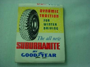 Goodyear Tires Aylesford Service Station Nova Scotia Advertising Matchbook - Picture 1 of 4
