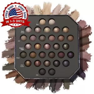 Sombras De Ojos Profesional Eyeshadow Palette 31 Colors Cold Tinted Matte Black. - Picture 1 of 8
