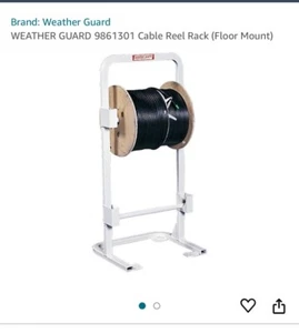 WEATHER GUARD 9861301 Cable Reel Rack (Floor Mount) (read Description - Picture 1 of 3