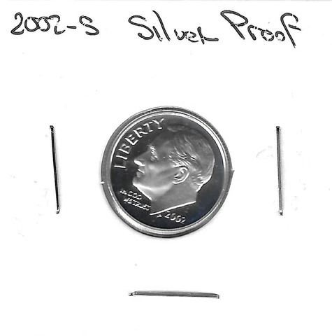 2002-S Silver Proof Roosevelt Dime Cover