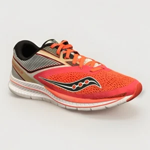 Saucony Kinvara Women's Size 8.5 Sneaker Running Shoe Orange Black - Picture 1 of 8