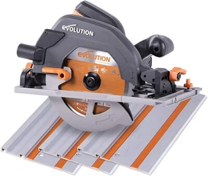 Circular Saw and Track Combo Evolution R185CCSX 1600W with Multi-Material Blade - Picture 1 of 12