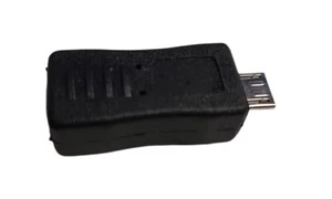 Mini USB Female to Micro USB Male B Type Charger Adapter Converter-Black - Picture 1 of 5