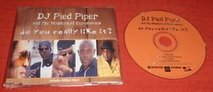 DJ PIED PIPER AND THE MASTERS OF CEREMONIES CD SINGLE - DO YOU REALLY LIKE IT? - Picture 1 of 2