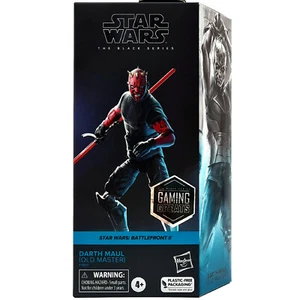FIGURA ANTIGUA MAESTRA DARTH MAUL STAR WARS SERIE NEGRA GAMING GREATS BATTLEFRONT 2 - Imagen 1 de 6
