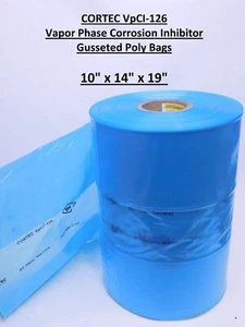 Anti Corrosion/Rust Prevention Gun Storage Gusseted 14"x10"x19" VCI BAG CORTEC - Picture 1 of 9