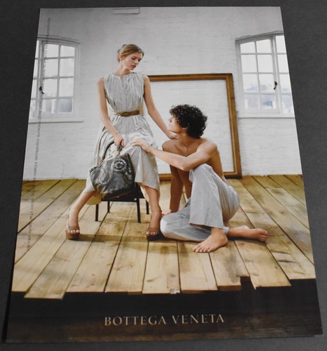 2008 Stampa Annuncio Abbigliamento Moda Stile Arte Tacchi Bottega Veneta Calzature Donna Gambe