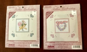 JANLYNN BORDADO DE CINTA ~ KIT DE "BUTTERCUPS" ~ #21-12 ~ CON 2 ALFOMBRAS DE CORTE BISELADO 6X6 ~ PEZÓN - Imagen 1 de 4