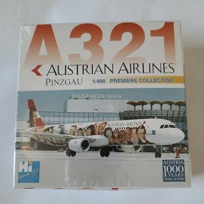 DRAGON WINGS AUSTRIAN AIRBUS A321 PINZGAU 1/400 Model # 55055 NEW DIE-CAST - Image 1 of 4