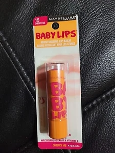 NEW Maybelline Baby Lips Moisturizing Lip Balm CHERRY ME Shea Butter - Picture 1 of 2