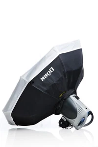 Hensel e-Flash mit Octabox von Dörr Kompaktblitzgerät MwSt. ausweisbar - Bild 1 von 6