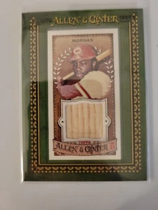 Joe Morgan Framed Mini Relic 2024 Topps Allen & Ginter Baseball - Picture 1 of 1