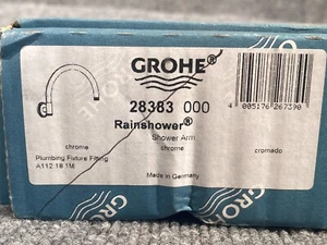 Grohe 28383BE0 Rainshower Rustic 10" Retro Shower Arm , Polished Nickel - Picture 1 of 4
