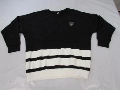New -Dirty- Oklahoma City Thunder Womens Size M Black Adidas Sweatshirt - Image 1 of 4