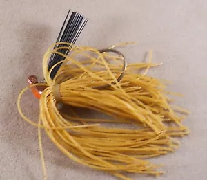 Esca da pesca basso, DR personalizzata Flipping Jig 1/4 oz. FJ-38 Rame/zucca marrone - Foto 1 di 2