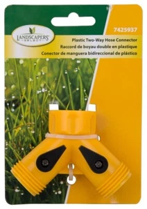 ProductsLandscaper's Select Plastic 2-Way Hose Connector ~ 7425937 - Picture 1 of 1