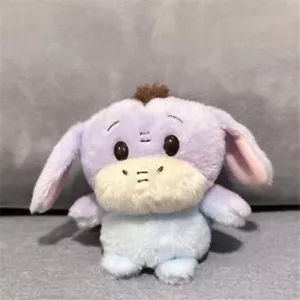 Cute Stuffed Animal Plush Disney Eeyore Key Chain 4 inches Fast Shipping - Picture 1 of 3