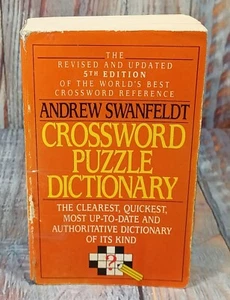 Crossword Puzzle Dictionary by Andrew Swanfeldt (1990, Mass Market) - Bild 1 von 11