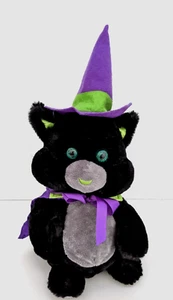 Sound N Light Animated Halloween Cat Sings 'Ding Dong The Witch Is Dead' VIDEO - Picture 1 of 8