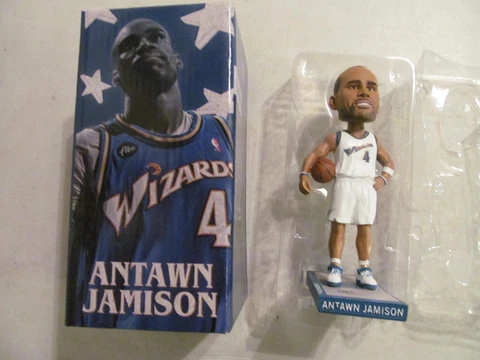 Antawn Jamison Bobblehead Washington Wizards "The Big Three"  2023 SGA w/ Box Cover
