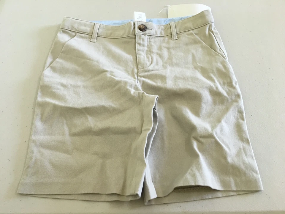 Nuevo con etiquetas Pantalones Cortos Gymboree Caqui Tostado Niñas Uniforme Tienda Outlet  Foto 1 de 1