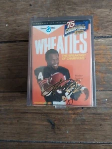 Wheaties Walter Payton 24 Kt Gold Box - Picture 1 of 5