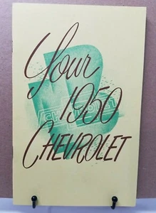 1950 CHEVROLET  OWNERS MANUAL REPRINT - Bild 1 von 1