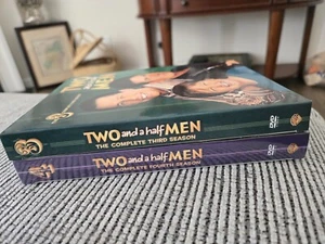 Two and a Half Men DVD Set Seasons 3 & 4  Charlie Sheen - Picture 1 of 1
