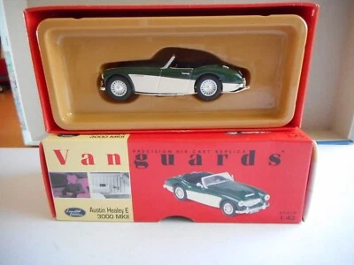 Vanguards VA05101 Austin Healey E 3000 Mk II  1:43 + Mirrors + Ltd Ed Cer + box - Image 1 of 4