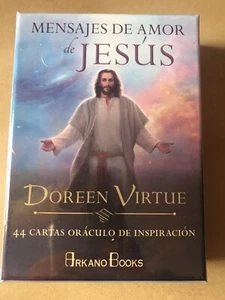 ORAKEL ORÁCULO MENSAJES AMOR JESÚS 44 KARTEN DECK DOREEN VIRTUE FACTORY SEALED - Bild 1 von 2