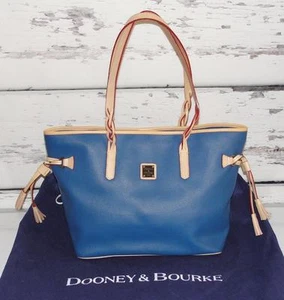 DOONEY & BOURKE~NWOT~EXTRA-LARGE~BLUE *BAILEY* CARRY-ALL SHOPPERS TOTE  BAG - Picture 1 of 1