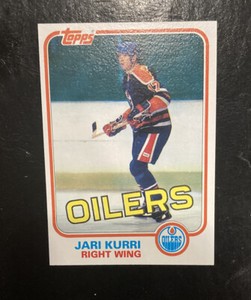 1981-82 Topps Hockey Jari Kurri RC #18 HOF