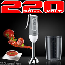 Braun MQ500 220 Volt Hand Blender Mixer For Europe Asia 220-240V 50hz Outlets