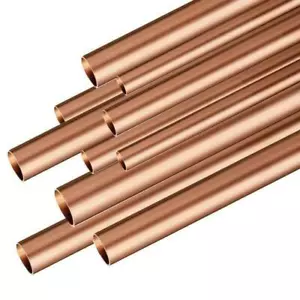 Copper pipes naturally pulled by 2-6mm soft or hard - 1m long, size selectable   - Picture 1 of 1